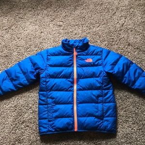 The North Face Blue Boys Jacket, Size 10-12